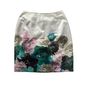H&M Floral Print Skirt - Multicolor size 8
